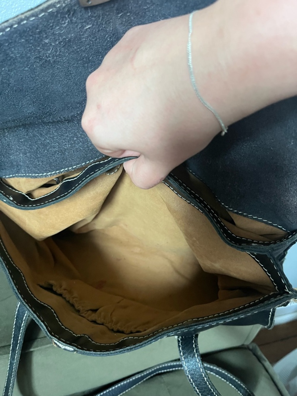 Patricia Nash Black Leather shoulder bag - Picture 10 of 12